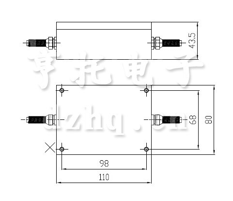 HT-KM01重量变送器外形尺寸